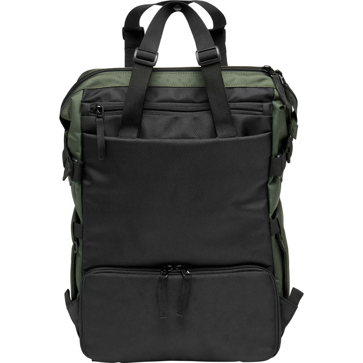 Bolso Manfrotto 12L Street Convertible (Verde) - en uso