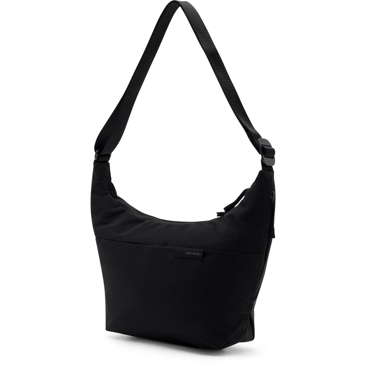 Bolso Peak Design City Crescent (Negro, 6L) - puertos y conexiones