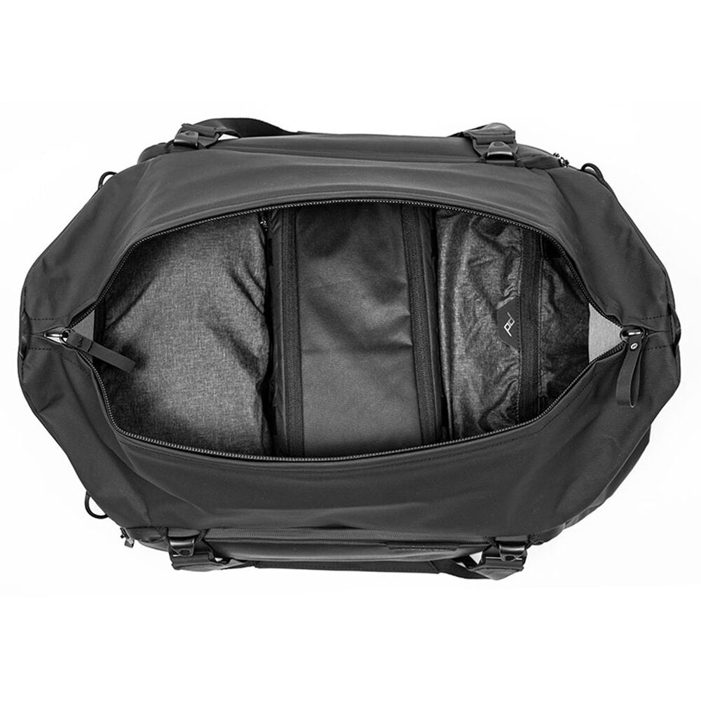 Bolso Peak Design Travel Duffel (Negro, 35L) - vista frontal