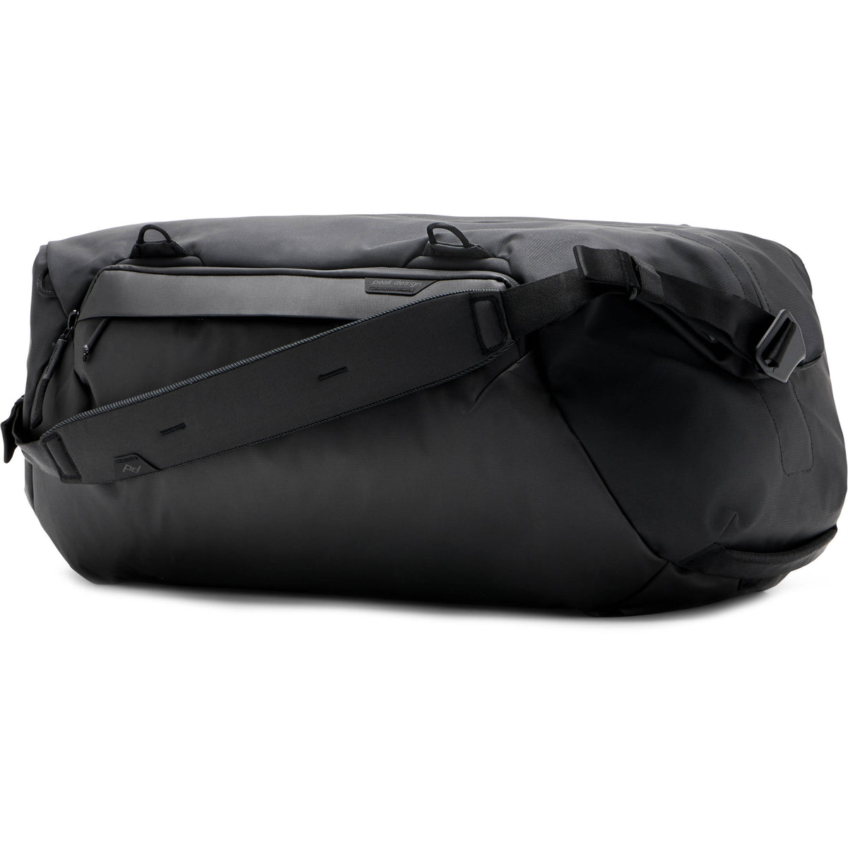 Bolso Peak Design Travel Duffel (Negro, 50L) - vista trasera