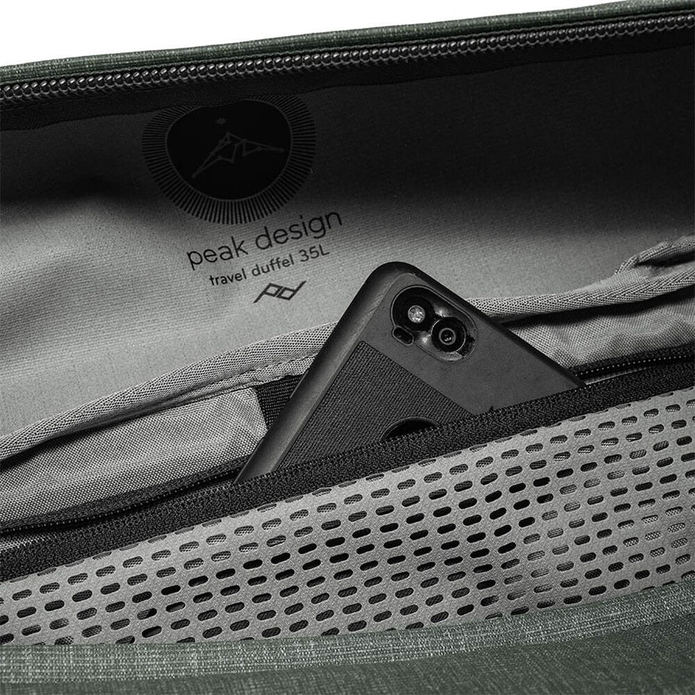 Bolso Peak Design Travel Duffel (Sage, 35L) - detalle