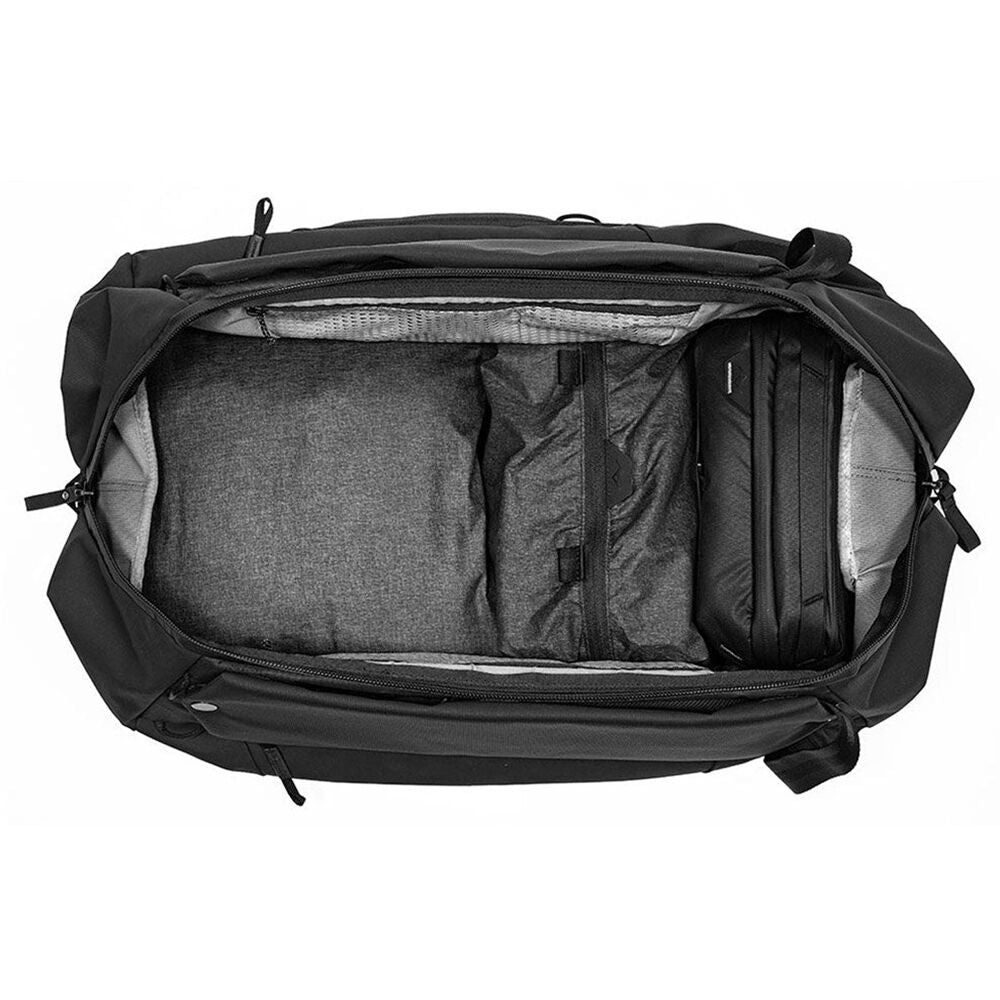 Bolso Peak Design Travel Duffelpack (Negro, 65L) - vista lateral