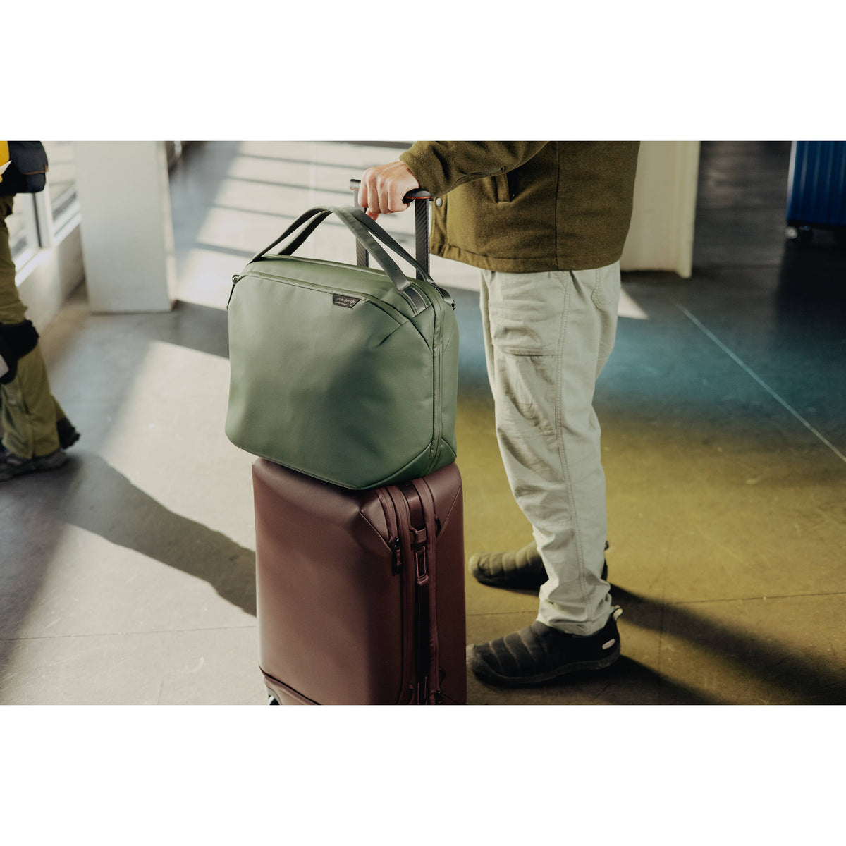 Bolso Peak Design Travel Weekender (Sage, 25L) - detalle