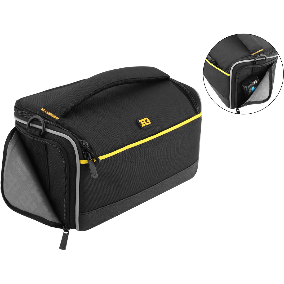 Bolso Ruggard Onyx 35 - vista lateral