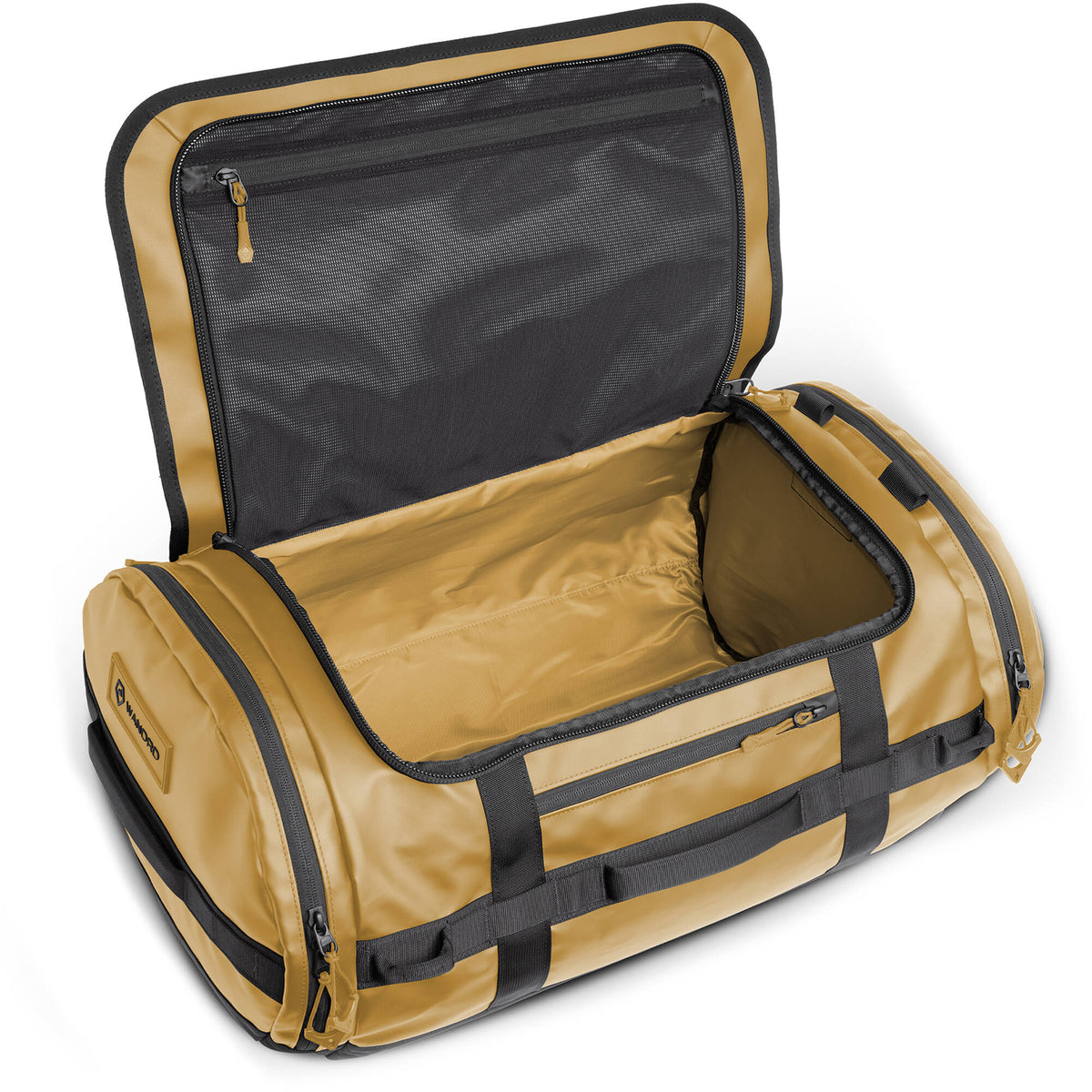 Bolso WANDRD CARRYALL Duffel (Amarillo Dallol, 30L) - vista frontal