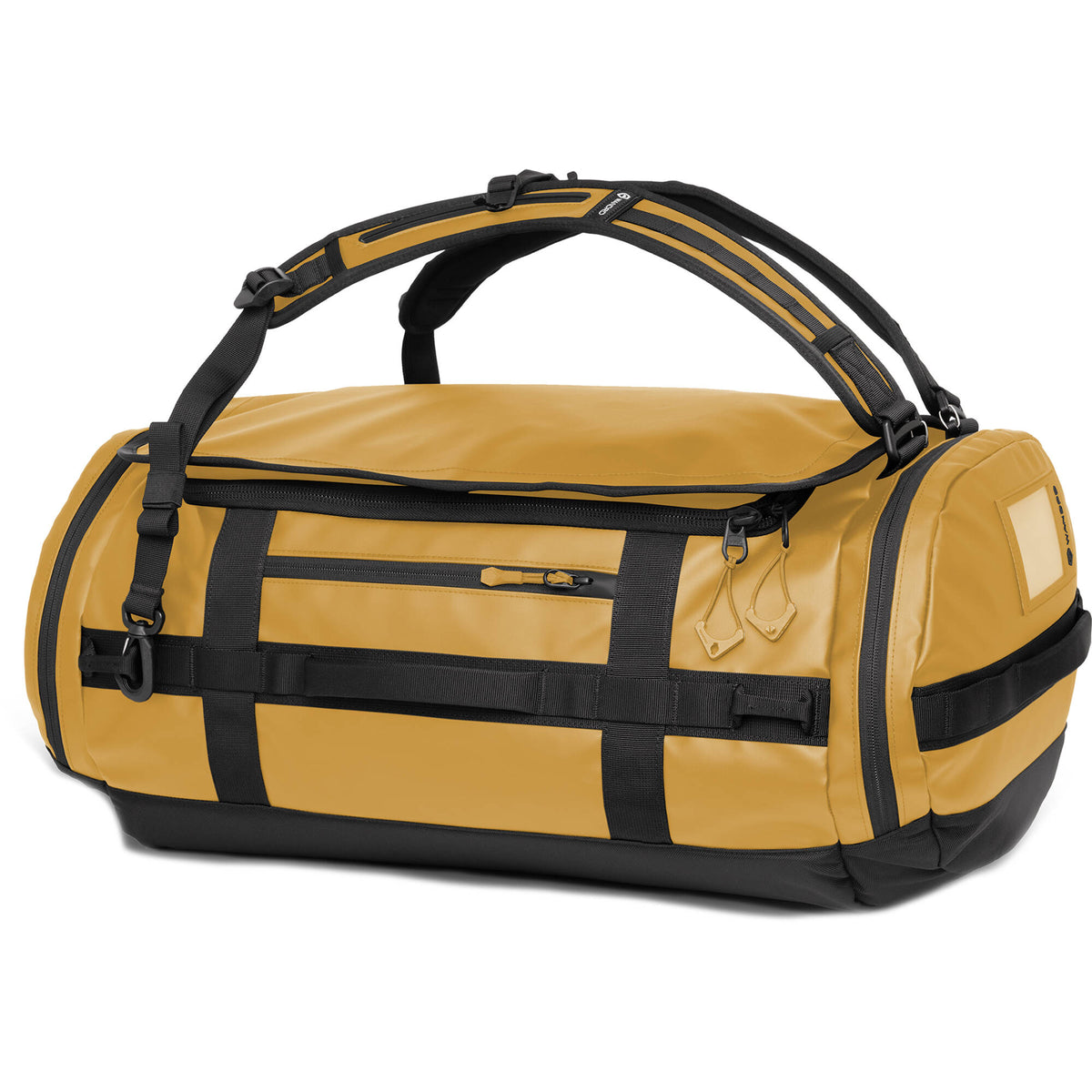 Bolso WANDRD CARRYALL Duffel (Amarillo Dallol, 30L) - vista trasera
