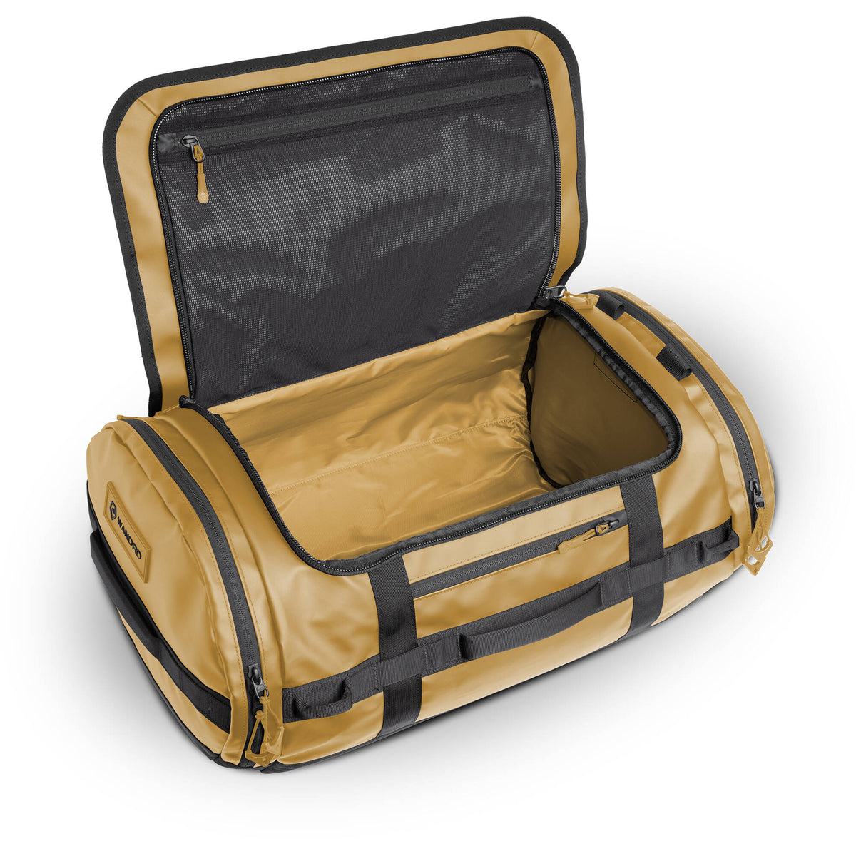 Bolso WANDRD CARRYALL Duffel (Amarillo Dallol, 60L) - vista frontal