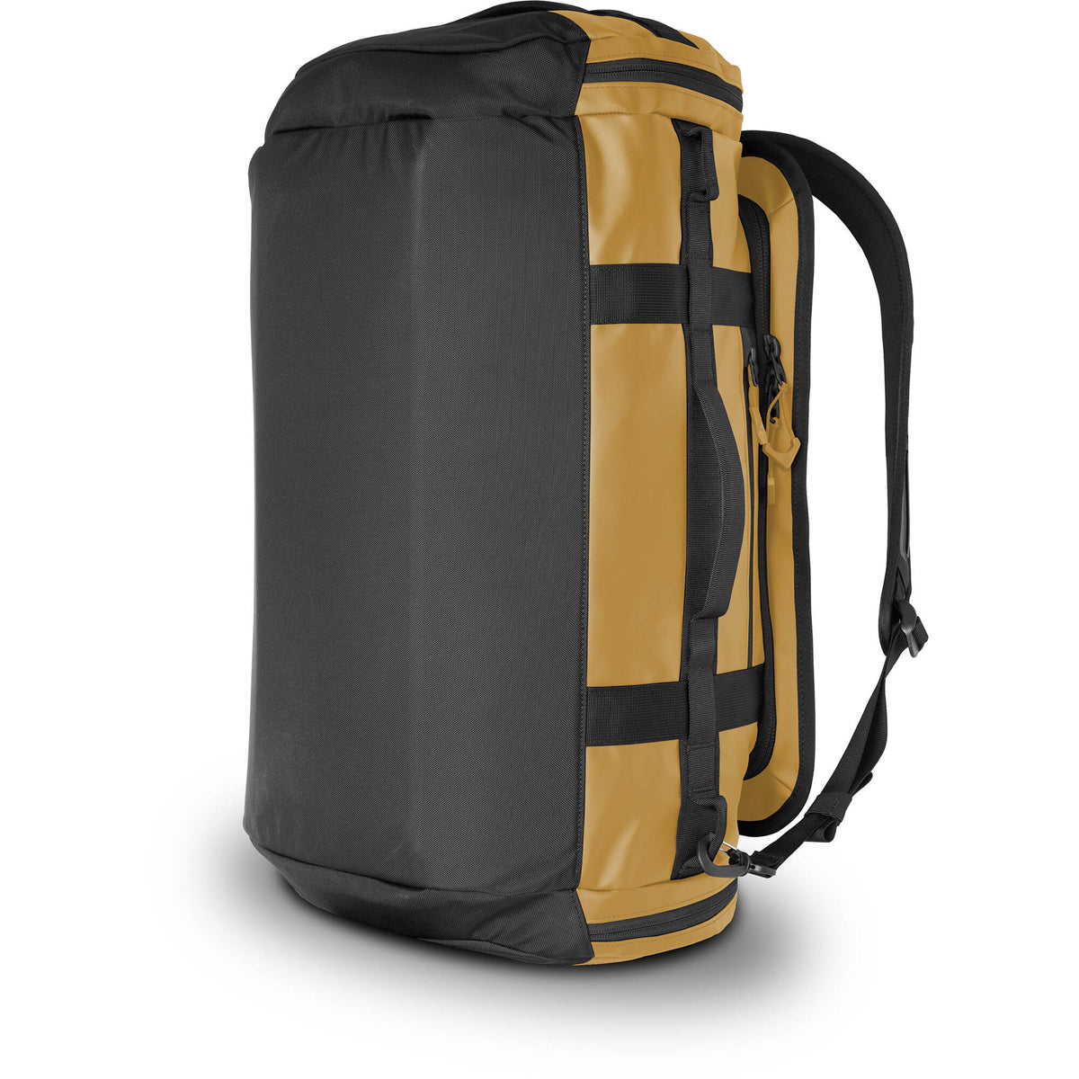 Bolso WANDRD CARRYALL Duffel (Amarillo Dallol, 60L) - puertos y conexiones