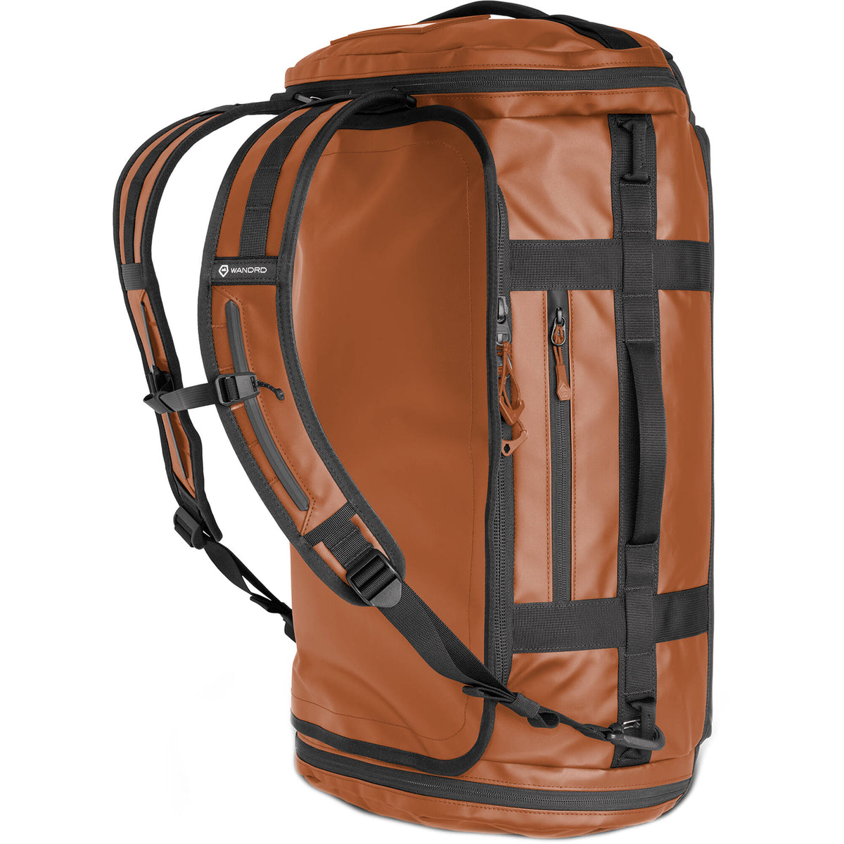 Bolso WANDRD CARRYALL Duffel (Naranja Sedona, 30L) - vista lateral