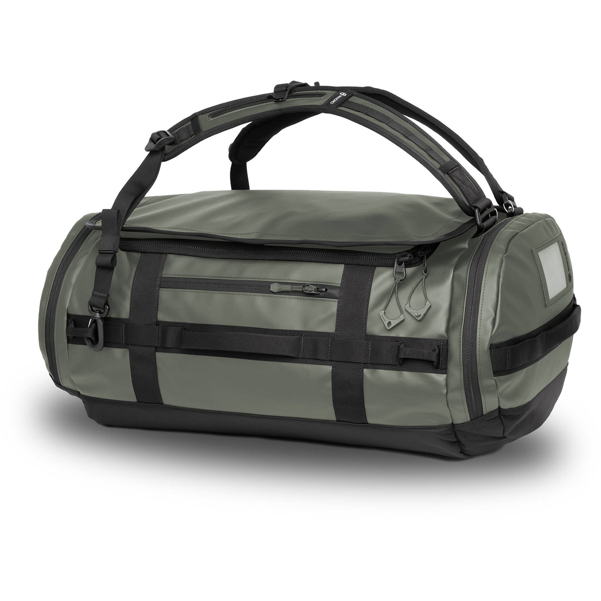 Bolso WANDRD CARRYALL Duffel (Verde Wasatch, 40L) - vista trasera