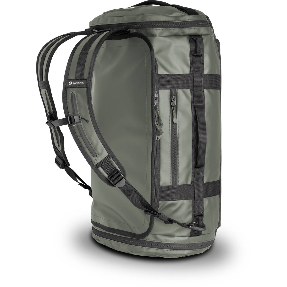 Bolso WANDRD CARRYALL Duffel (Verde Wasatch, 60L) - vista lateral