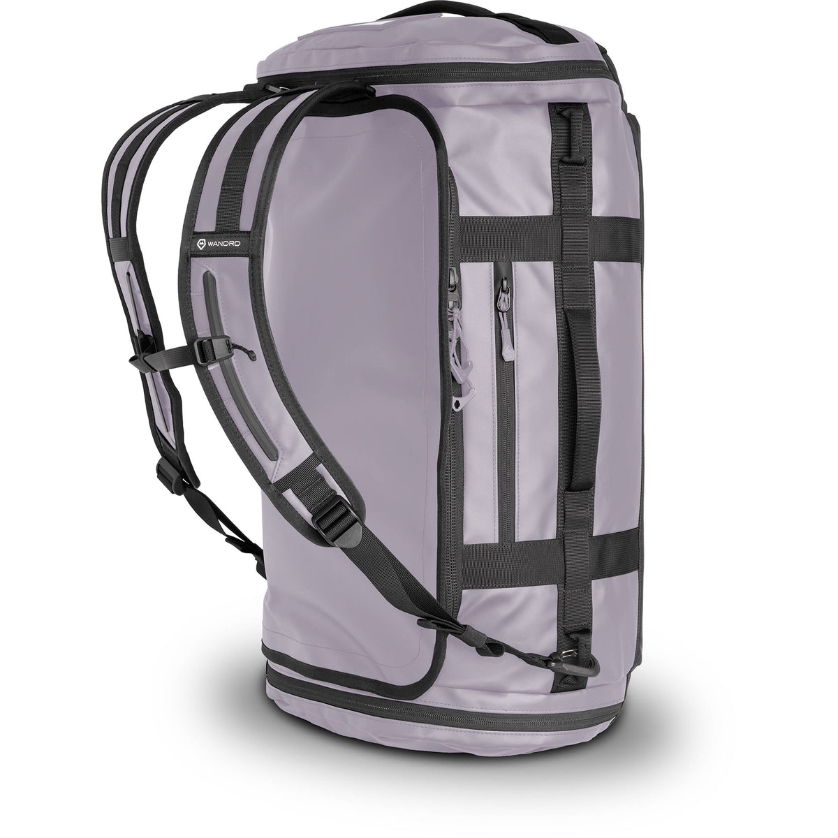 Bolso WANDRD CARRYALL Duffel (Violeta Uyuni, 40L) - vista lateral