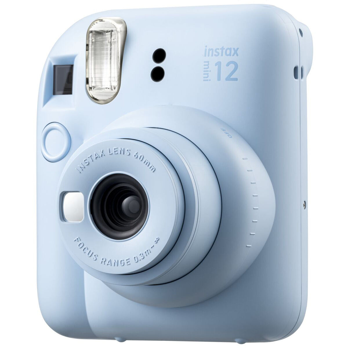 Cámara Analógica Fujifilm instax mini 12 (Azul Pastel) - vista trasera