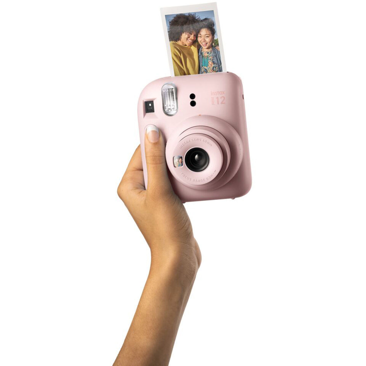 Cámara Analógica Fujifilm instax mini 12 (Blossom Pink) - contenido de la caja