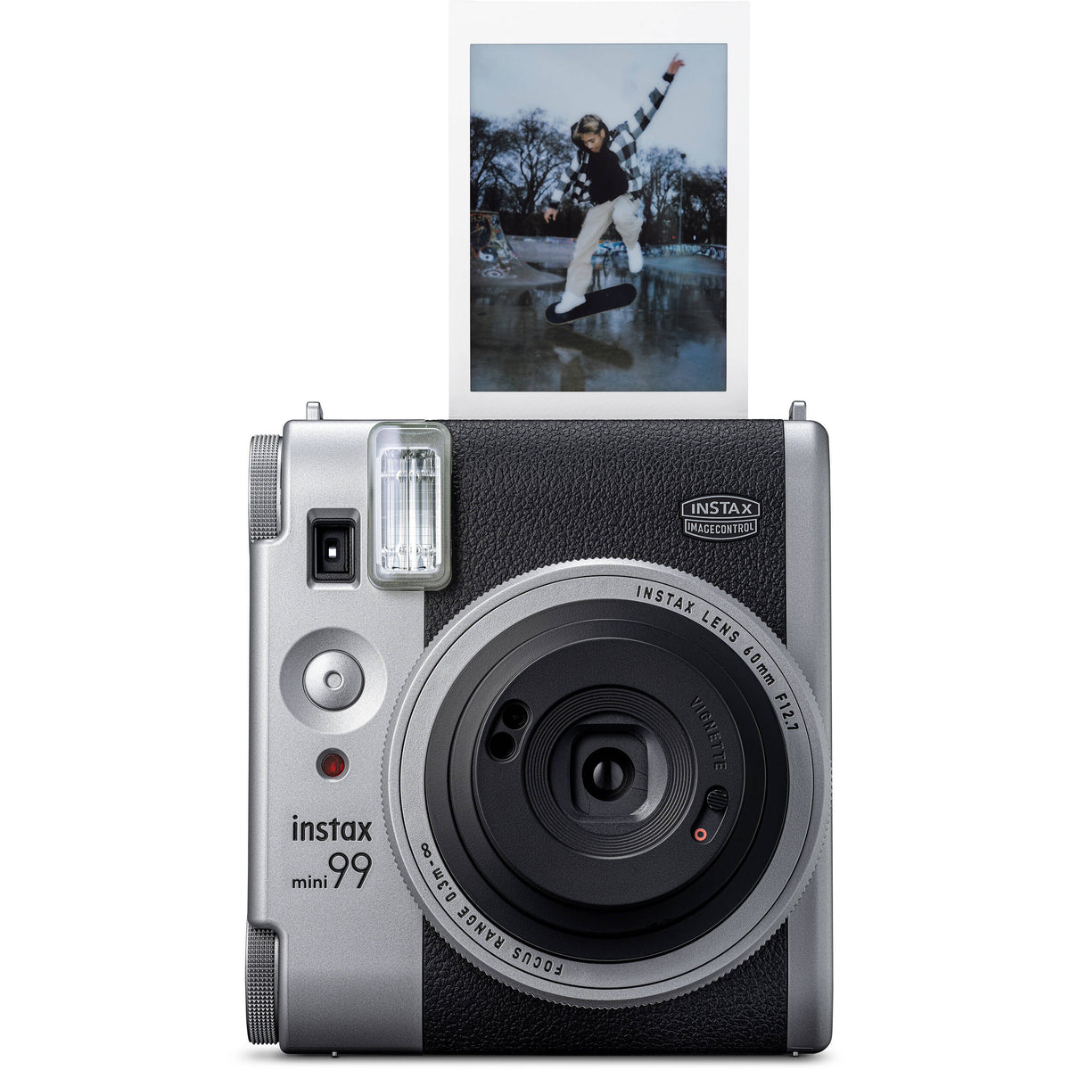 Cámara Analógica Fujifilm instax mini 99 (Plateado) - vista frontal