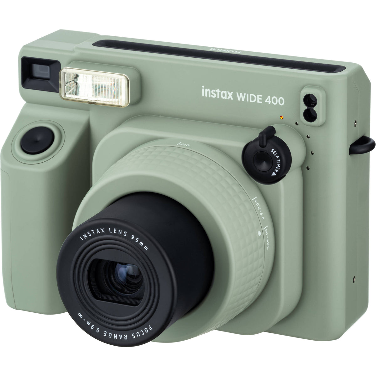 Cámara Analógica Fujifilm instax WIDE 400 (Verde) - puertos y conexiones