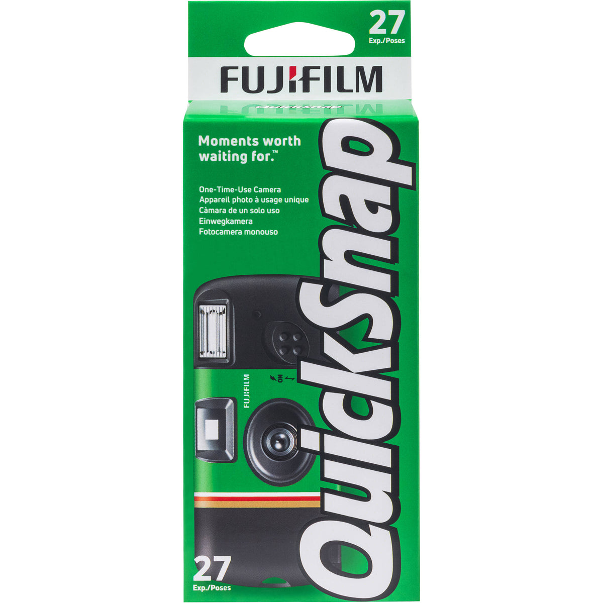 Cámara Analógica Fujifilm QuickSnap Flash 400 (27 Exposiciones) - puertos y conexiones