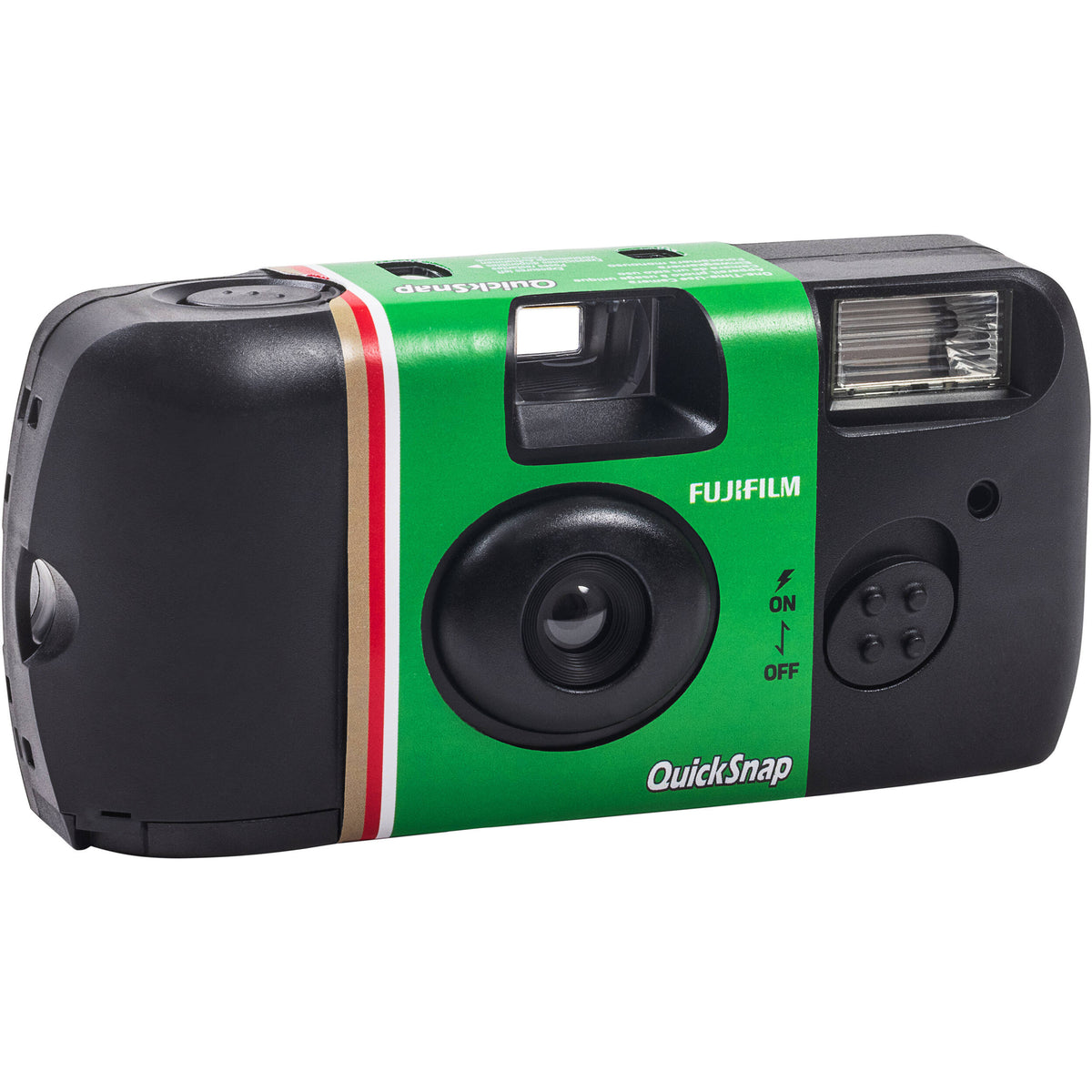 Cámara Analógica Fujifilm QuickSnap Flash 400 (27 Exposiciones, Pack de 2) - vista frontal