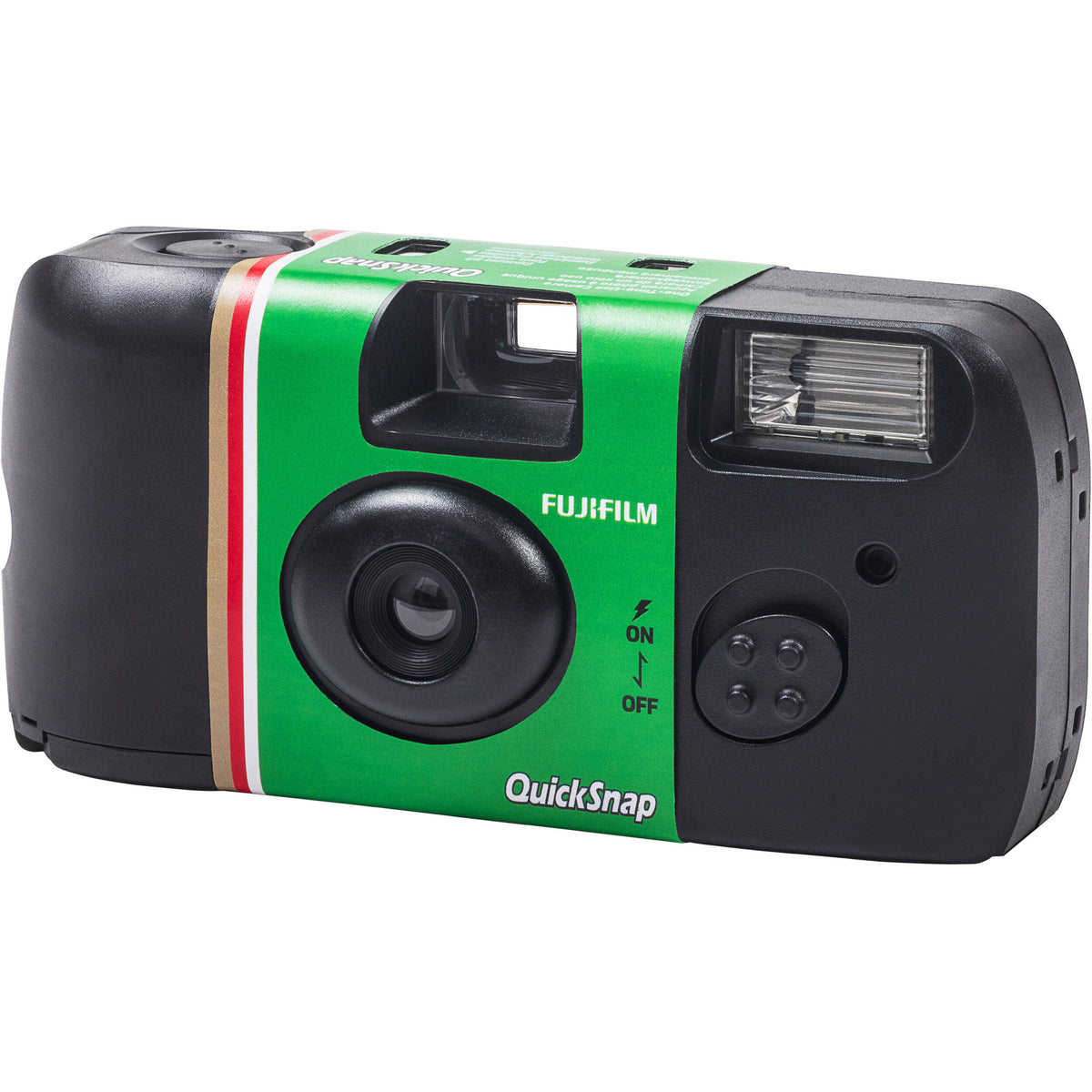 Cámara Analógica Fujifilm QuickSnap Flash 400 (27 Exposiciones, Pack de 2) - vista lateral