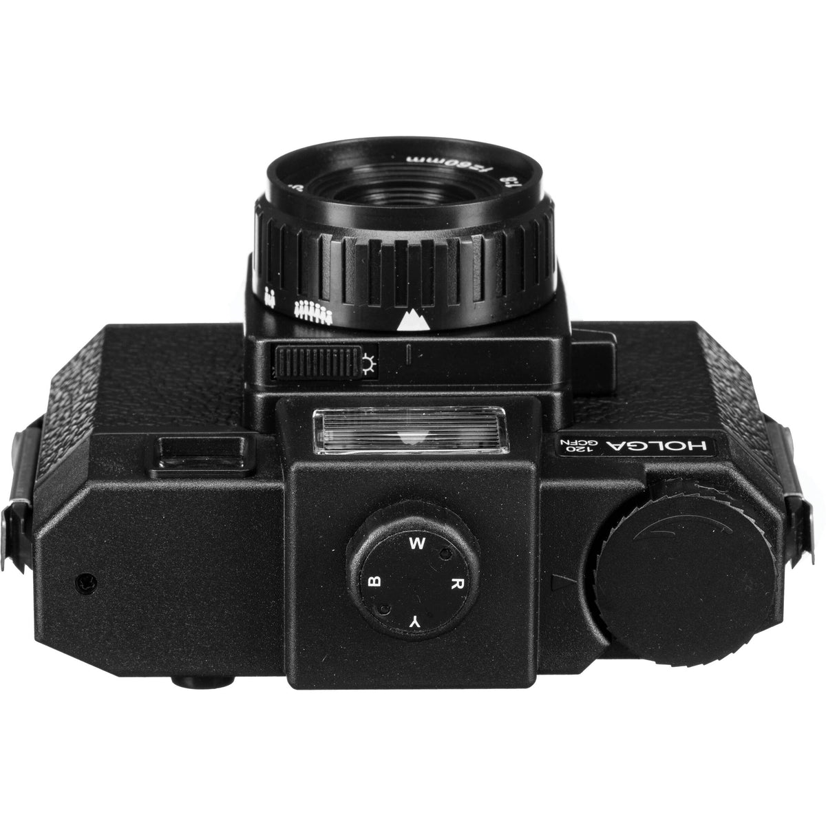 Cámara Analógica Holga 120GCFN - puertos y conexiones
