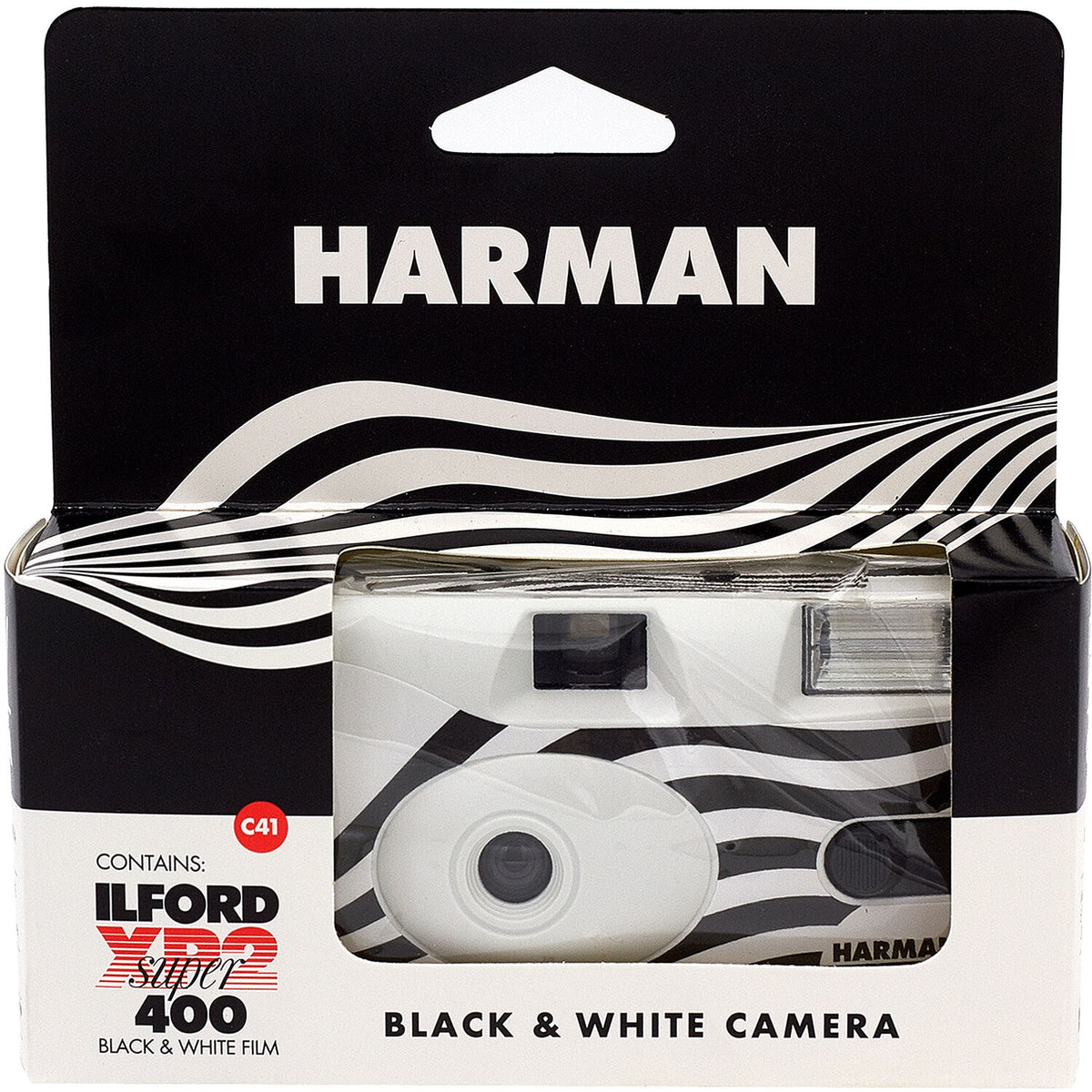 Cámara Analógica Ilford XP2 Super (Negro) - vista trasera