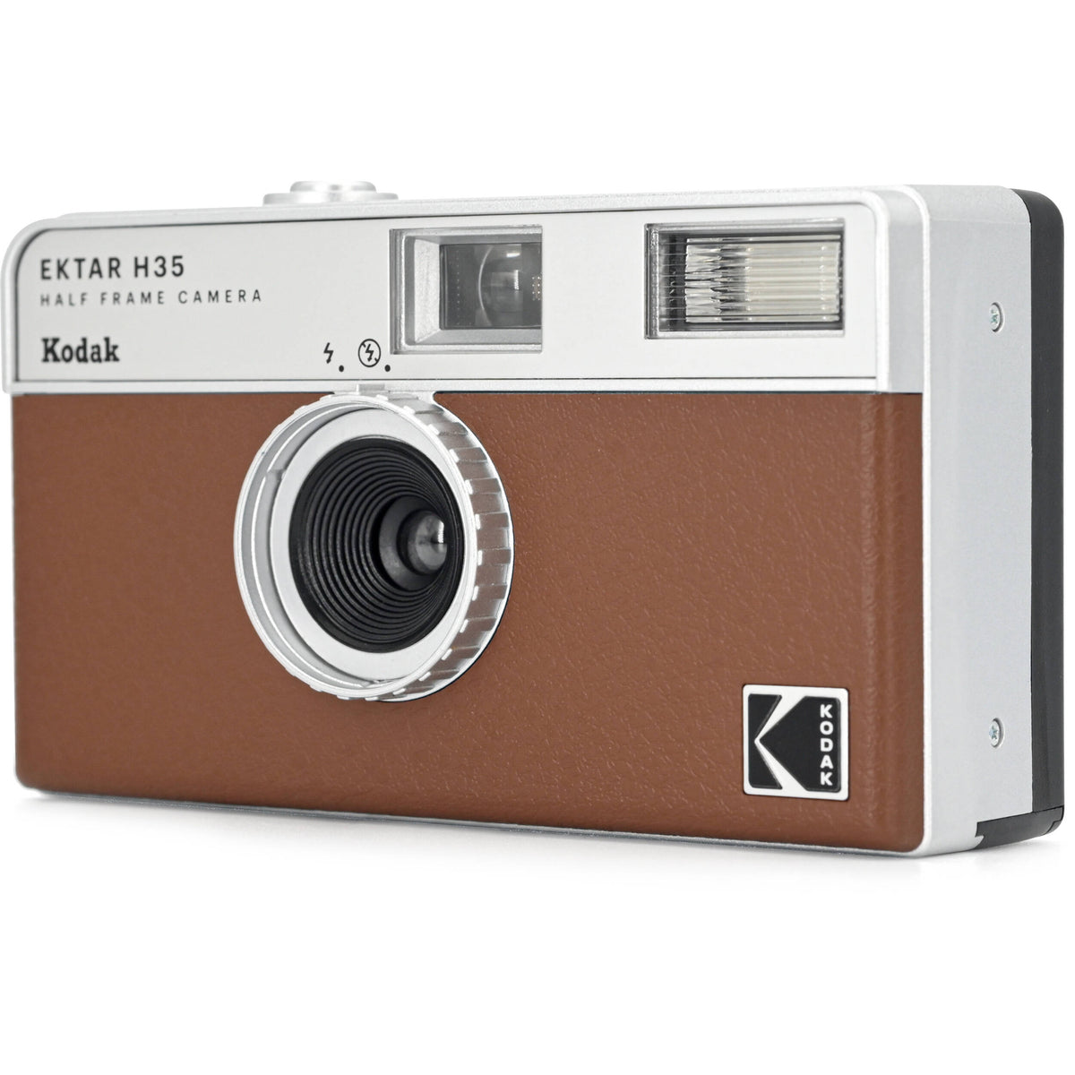 Cámara Analógica Kodak Ektar H35 (Marrón) - vista trasera