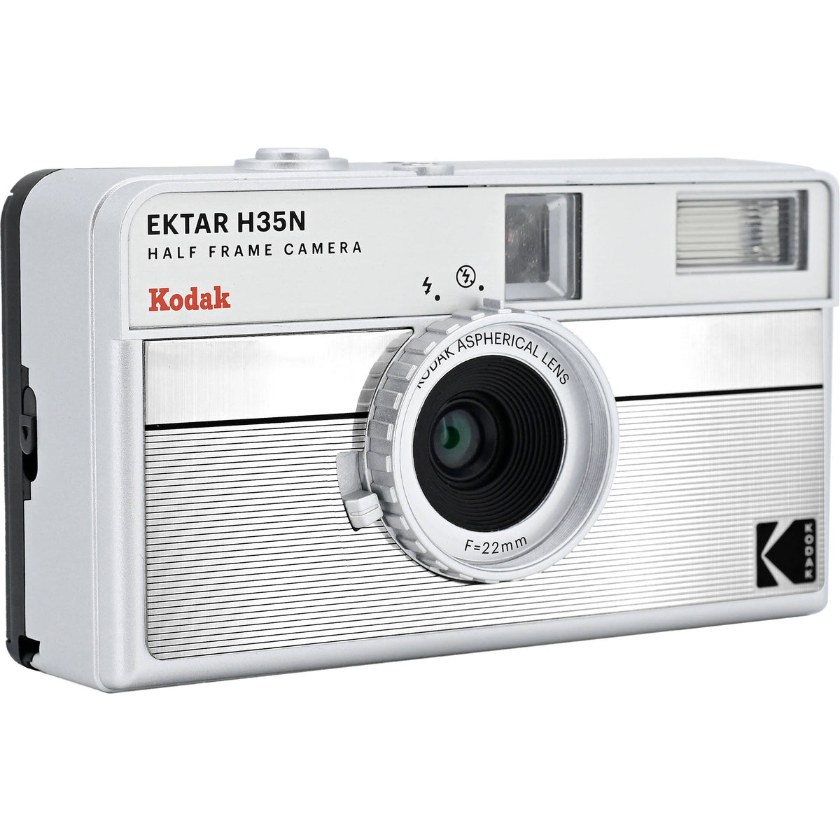 Cámara Analógica Kodak Ektar H35N (Plateado a Rayas) - vista principal