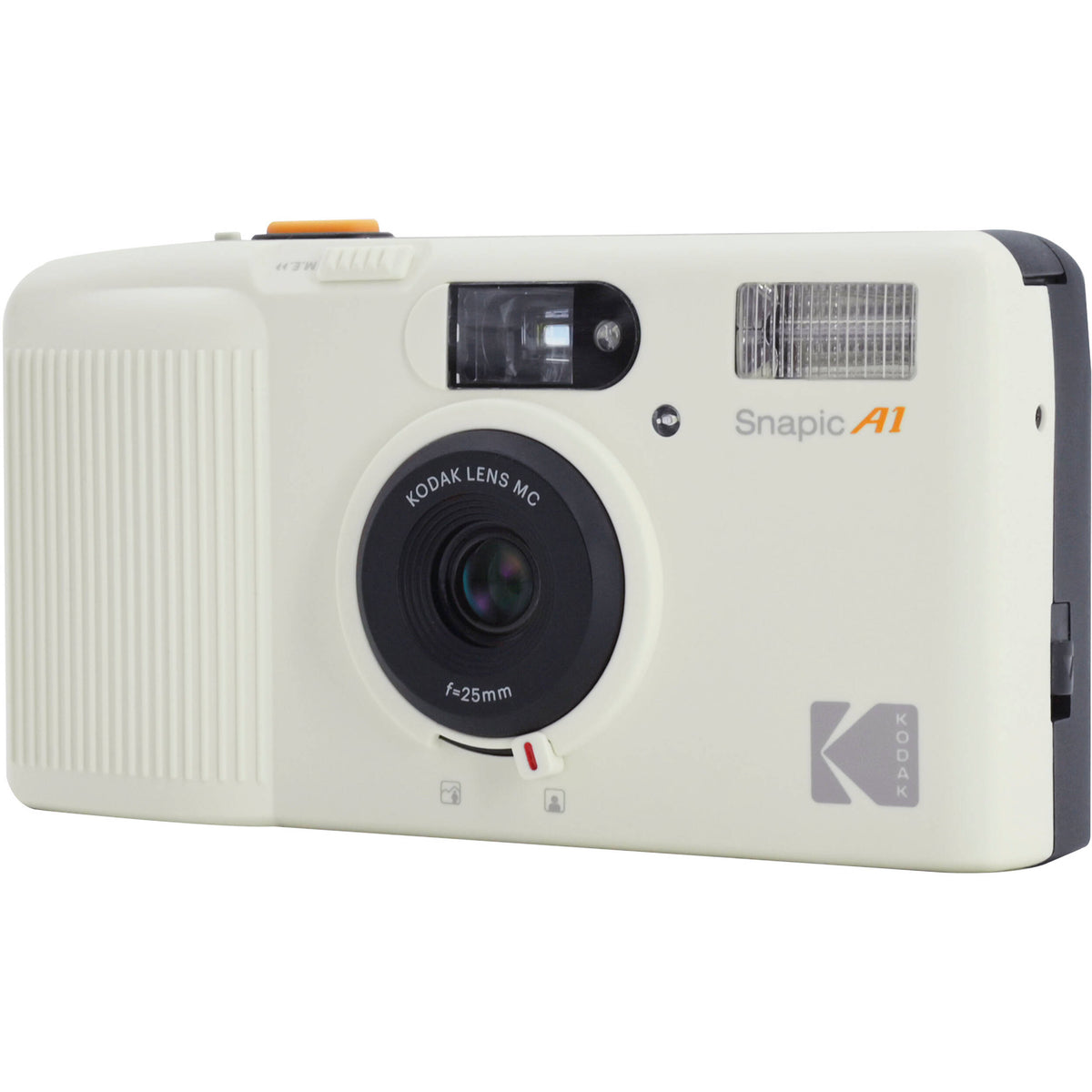 Cámara Analógica Kodak Snapic A1 35mm (Blanco Marfil) - vista frontal