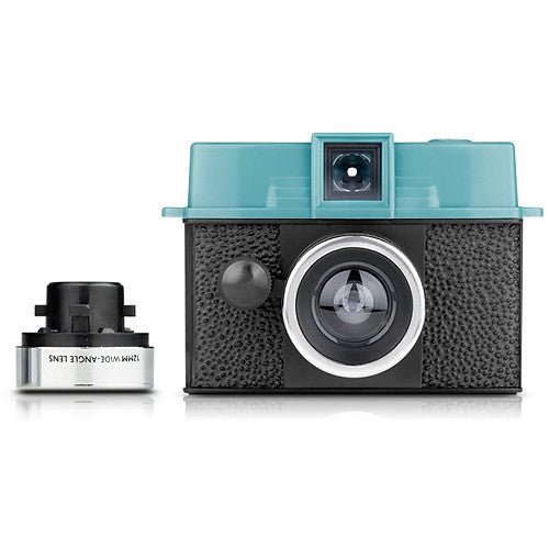 Cámara Analógica Lomography Diana Baby 110 con Kit de Lente de 12 mm (Verde Azulado y Negro) - vista principal