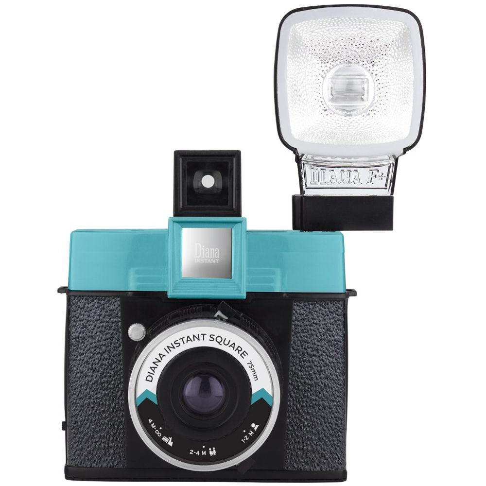 Cámara Analógica Lomography Diana Instant Square con Flash (Edición Clásica) - vista frontal