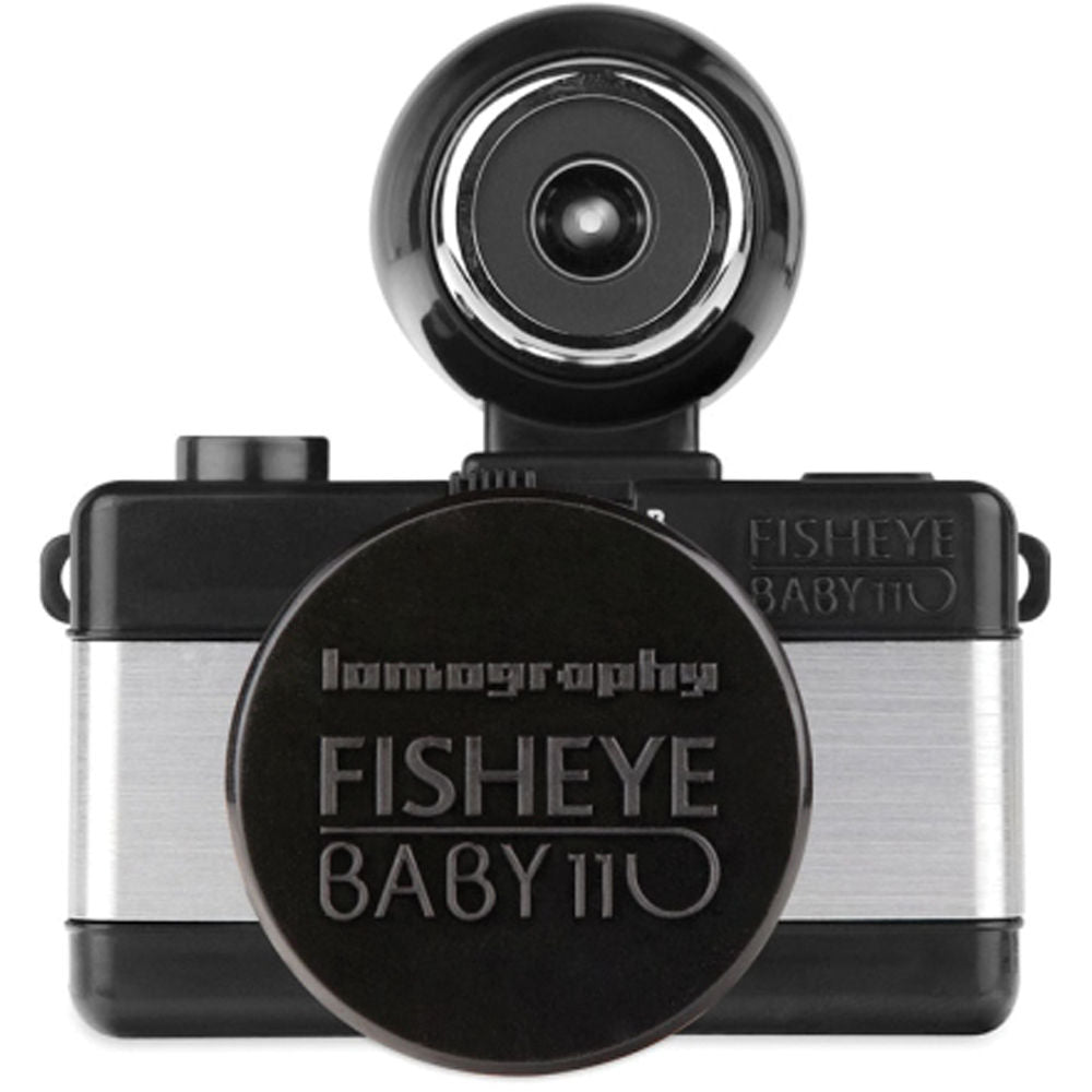 Cámara Analógica Lomography Fisheye Baby 110 (Metal) - vista trasera