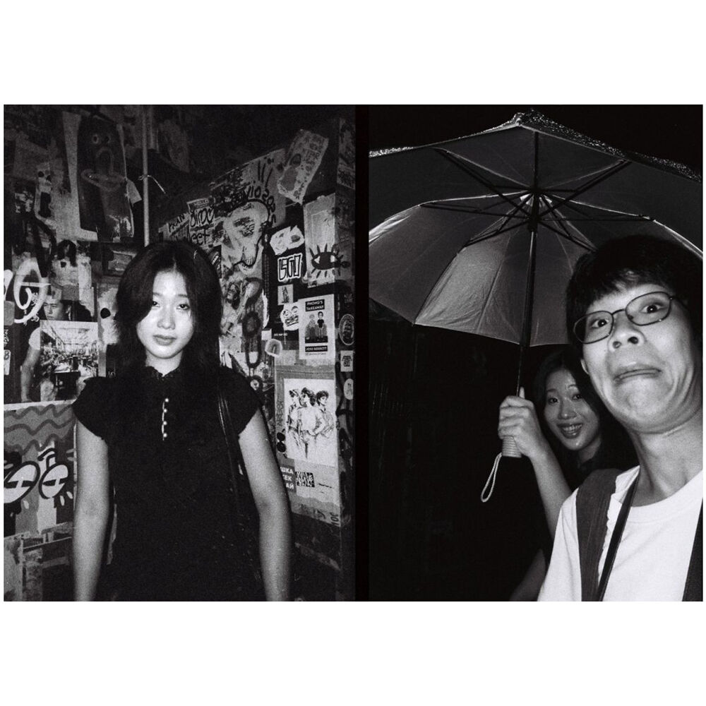 Cámara Analógica Lomography Half-Frame Simple Use (Negro y Blanco) - en uso