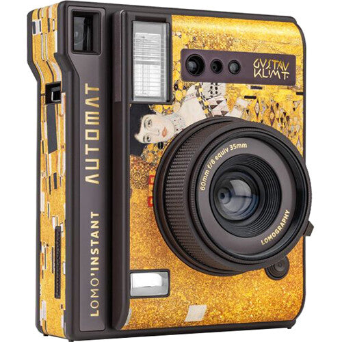 Cámara Analógica Lomography Lomo'Instant Automat Glass (Edición Klimt Kiss) - vista trasera