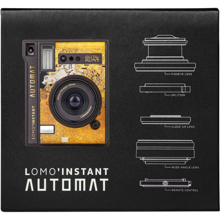 Cámara Analógica Lomography Lomo'Instant Automat Glass (Edición Klimt Kiss) - detalle