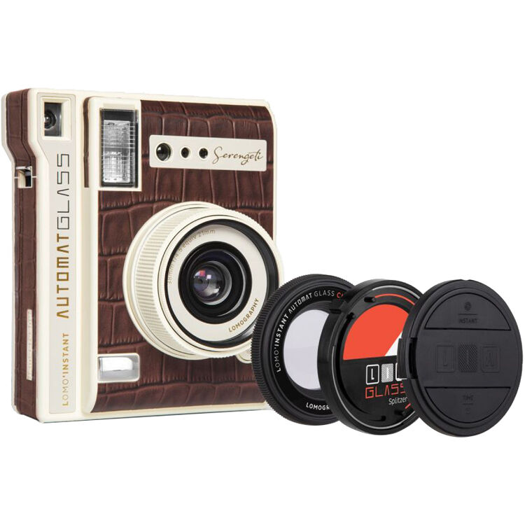 Cámara Analógica Lomography Lomo'Instant Automat Glass (Edición Serengeti) - vista principal