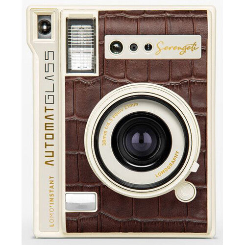 Cámara Analógica Lomography Lomo'Instant Automat Glass (Edición Serengeti) - vista frontal