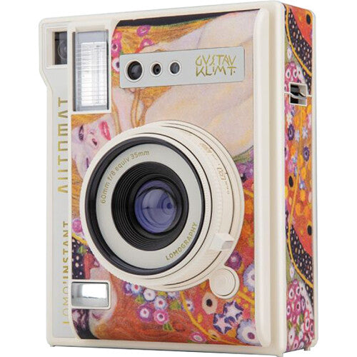 Cámara Analógica Lomography Lomo'Instant Automat y Lentes (Klimt Water Serpents) - vista lateral