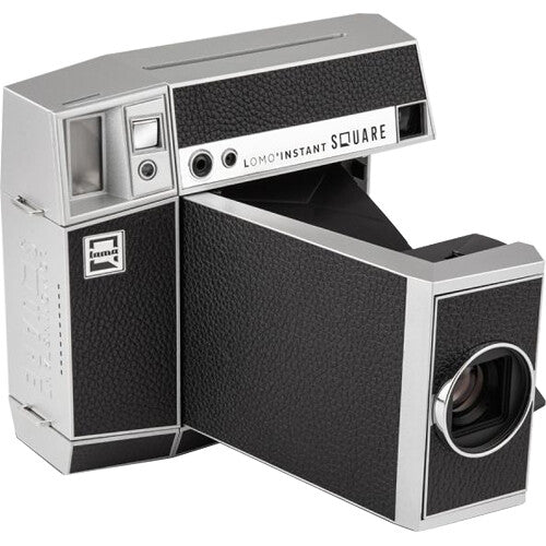 Cámara Analógica Lomography Lomo'Instant Square Glass y Kit de Accesorios (Negro Nueva) - vista trasera