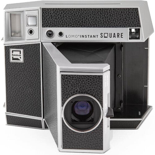 Cámara Analógica Lomography Lomo'Instant Square Glass y Kit de Accesorios (Negro Nueva) - detalle