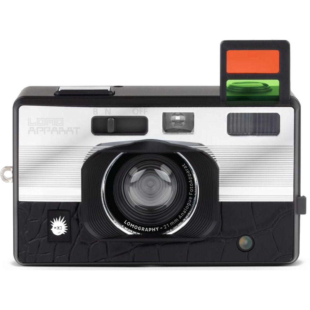 Cámara Analógica Lomography LomoApparat 21mm Gran Angular (Edición Alexanderplatz) - contenido de la caja