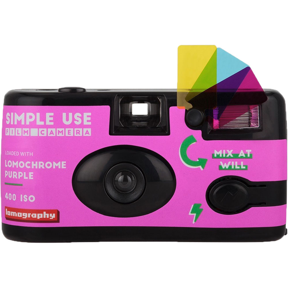 Cámara Analógica Lomography LomoChrome Purple 2019 Simple Use (Rollo de 27 Exposiciones) - vista principal