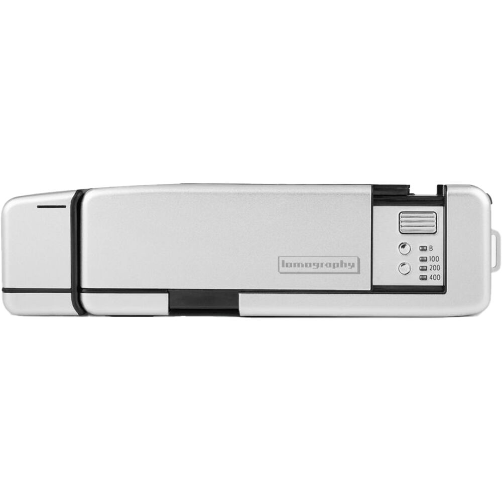 Cámara Analógica Lomography Lomomatic 110 con Flash (Metal) - vista trasera