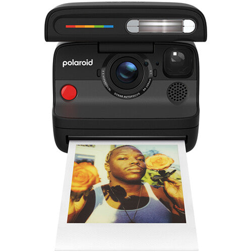 Cámara Analógica Polaroid Flip (Negro) - vista trasera