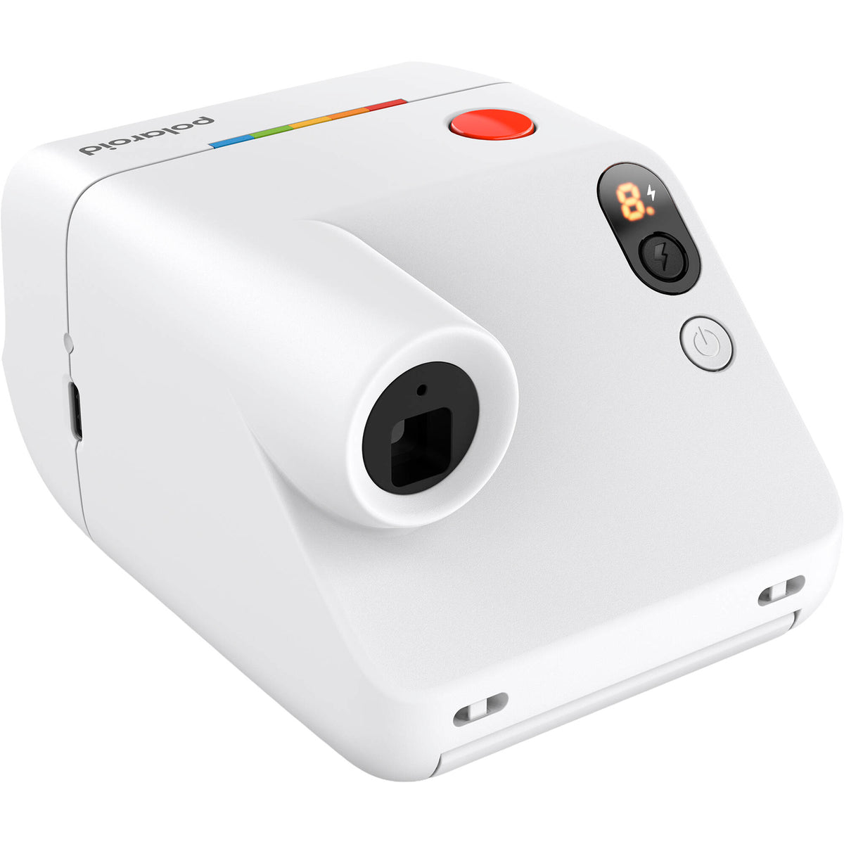 Cámara Analógica Polaroid Go Generation 3 (Blanco) - puertos y conexiones
