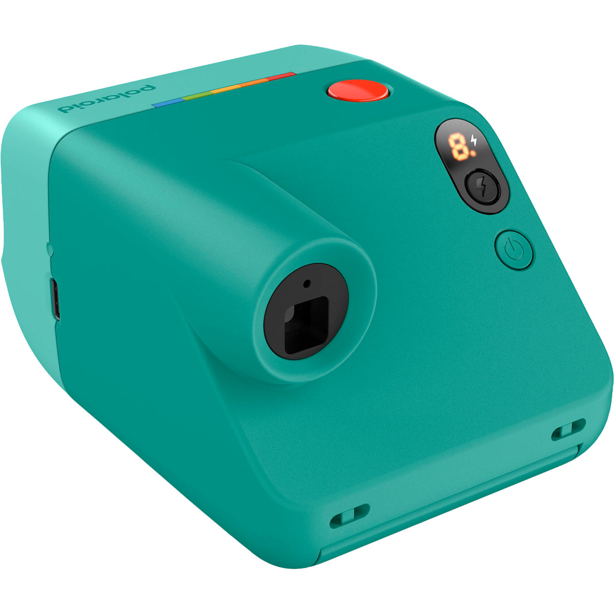 Cámara Analógica Polaroid Go Generation 3 (Verde Azulado) - puertos y conexiones