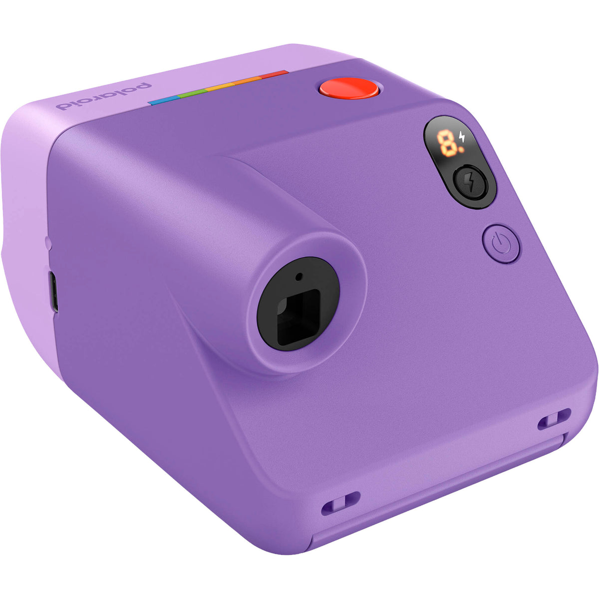 Cámara Analógica Polaroid Go Generation 3 (Violeta) - puertos y conexiones