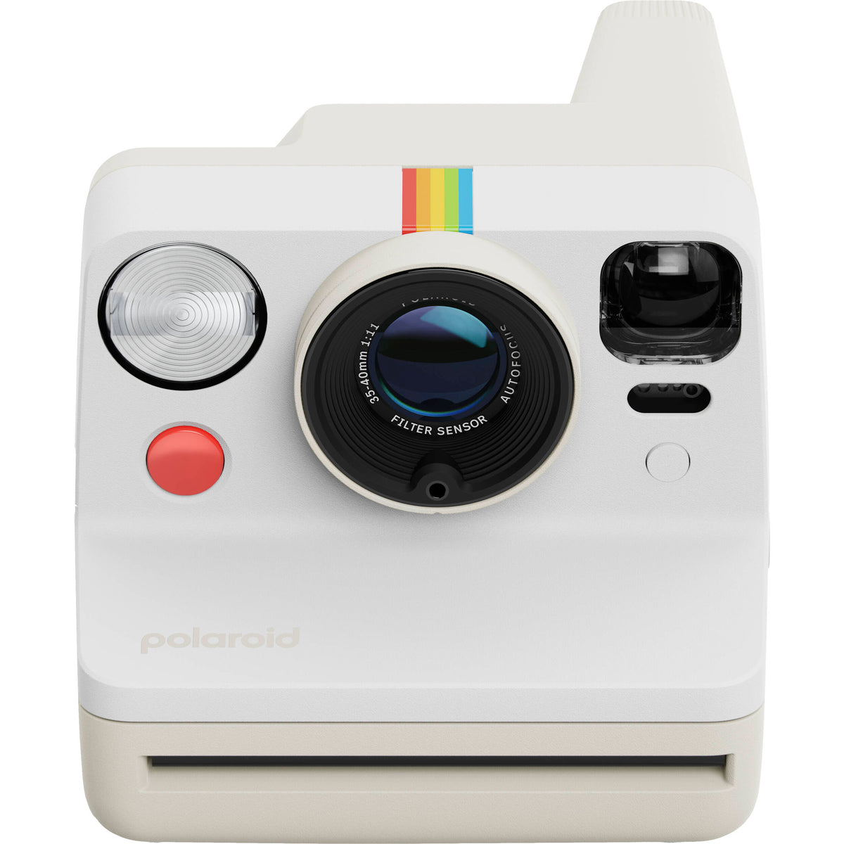 Cámara Analógica Polaroid Now+ Generation 3 i-Type con App Control (Blanco) - vista frontal