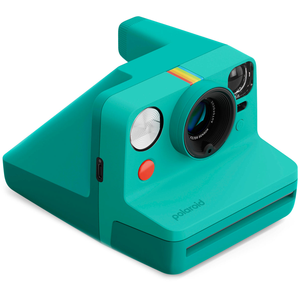 Cámara Analógica Polaroid Now Generation 3 i-Type (Verde Azulado) - vista trasera