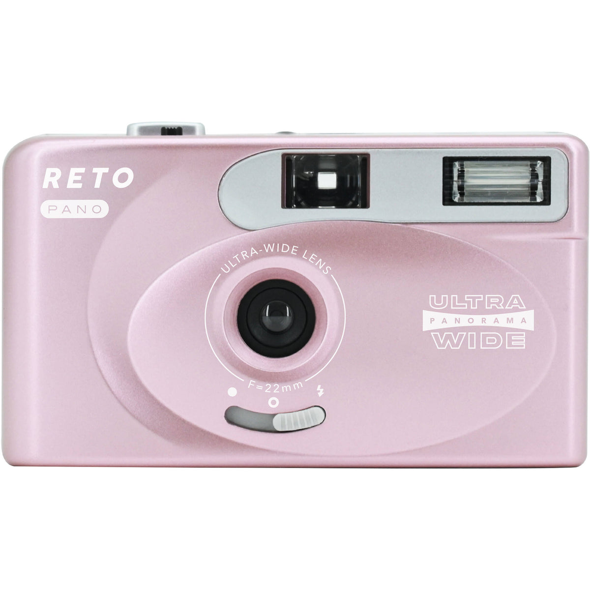 Cámara Analógica Reto Project PANO 35mm (Rosa Metalizado) - vista principal
