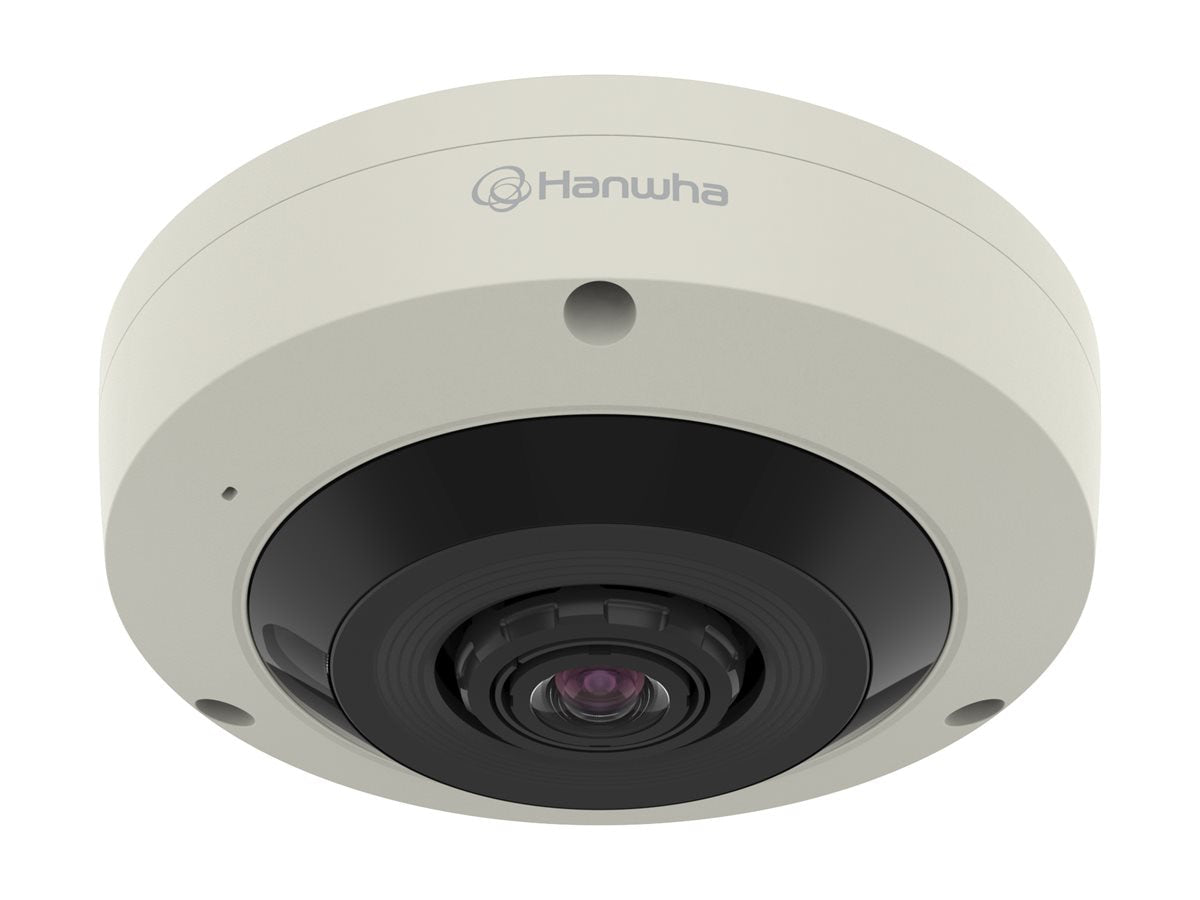 Cámara de Seguridad Hanwha Vision Wisenet X 5MP Indoor Fixed Fish Eye H.265 IP Security Camera - vista 1